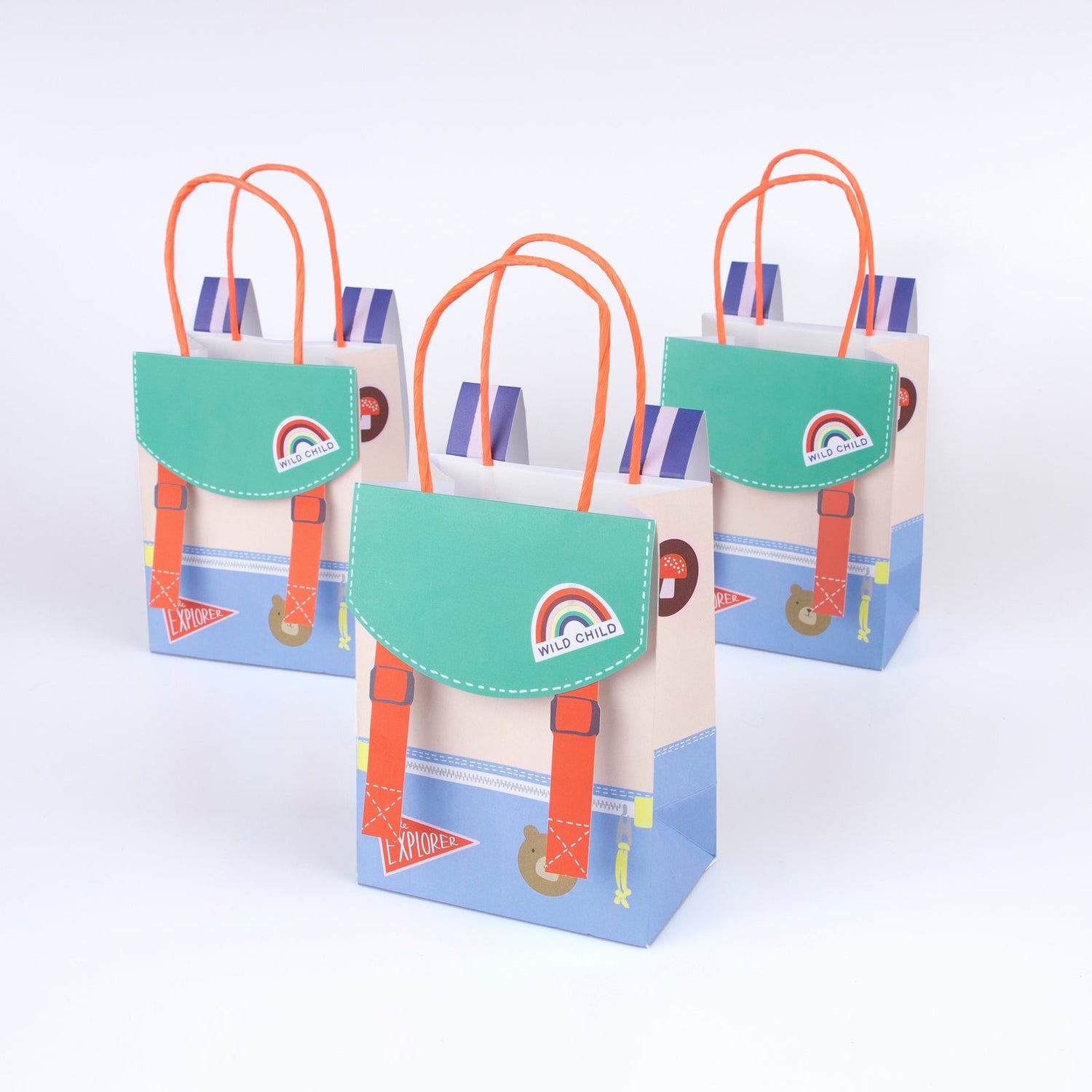 Meri Meri Camping Adventure Backpack Party Bag.