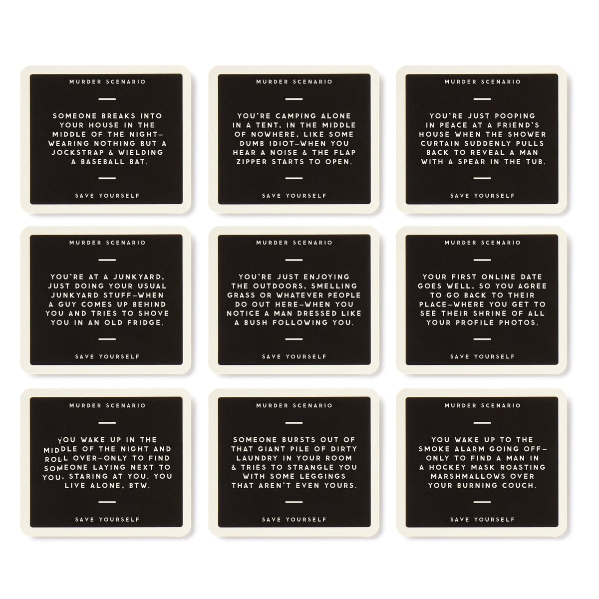 Not today, Murder game by Brass Monkey.