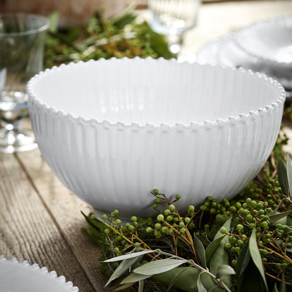 Pearl White Serveware