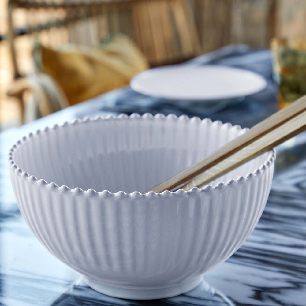 Pearl White Serveware