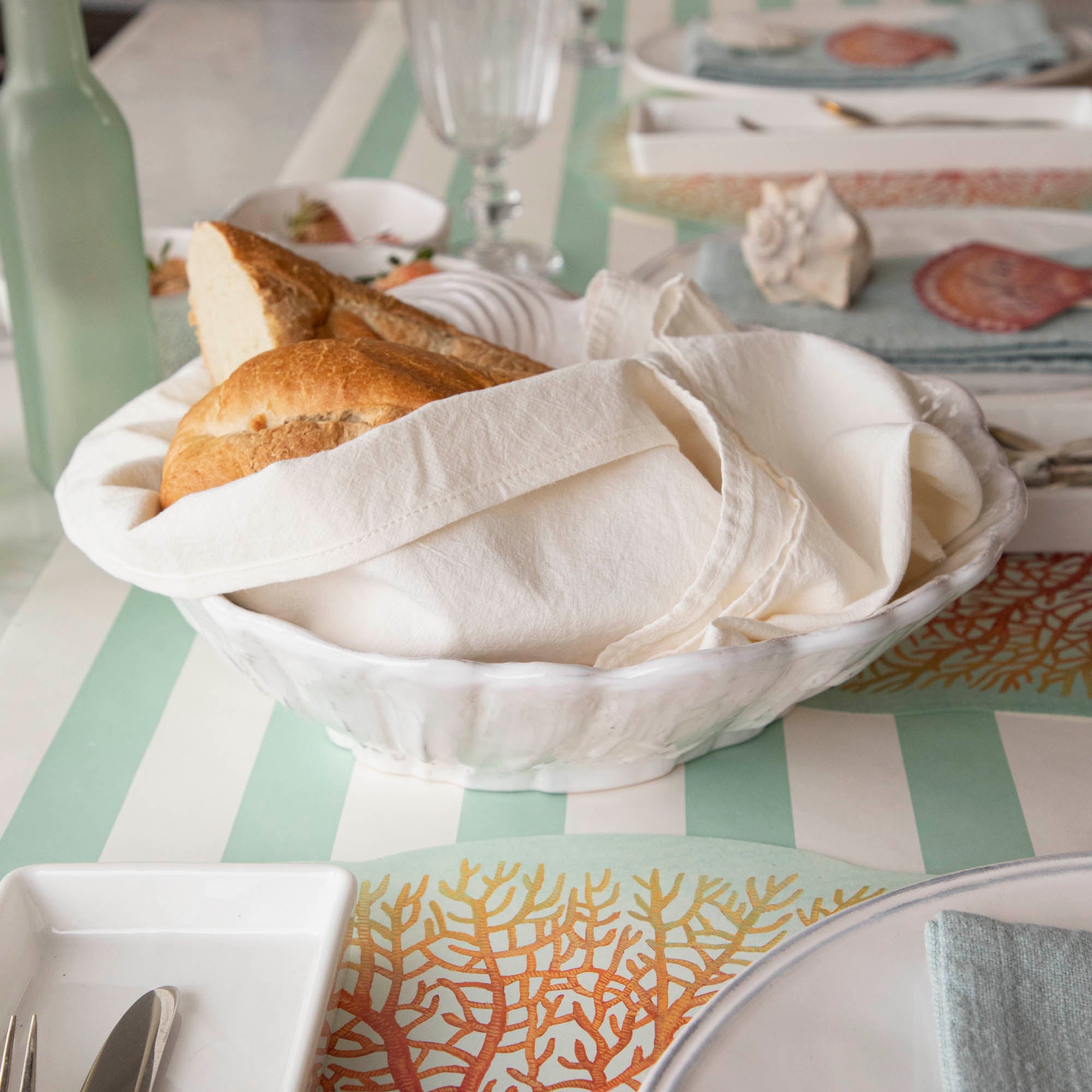 Italian Aquatic Serving Pieces