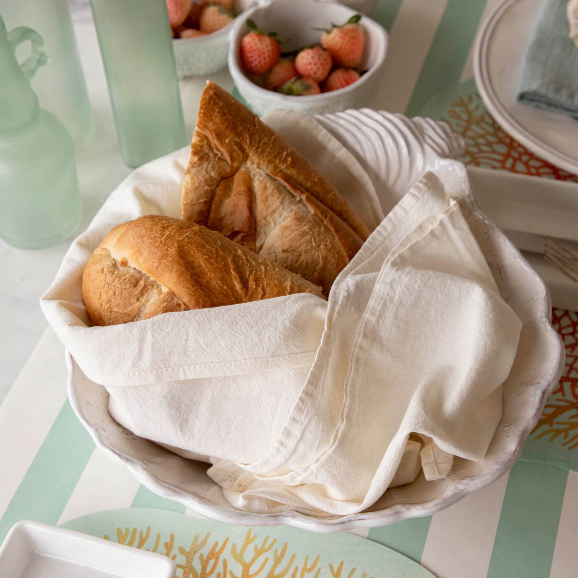 Italian Aquatic Serving Pieces