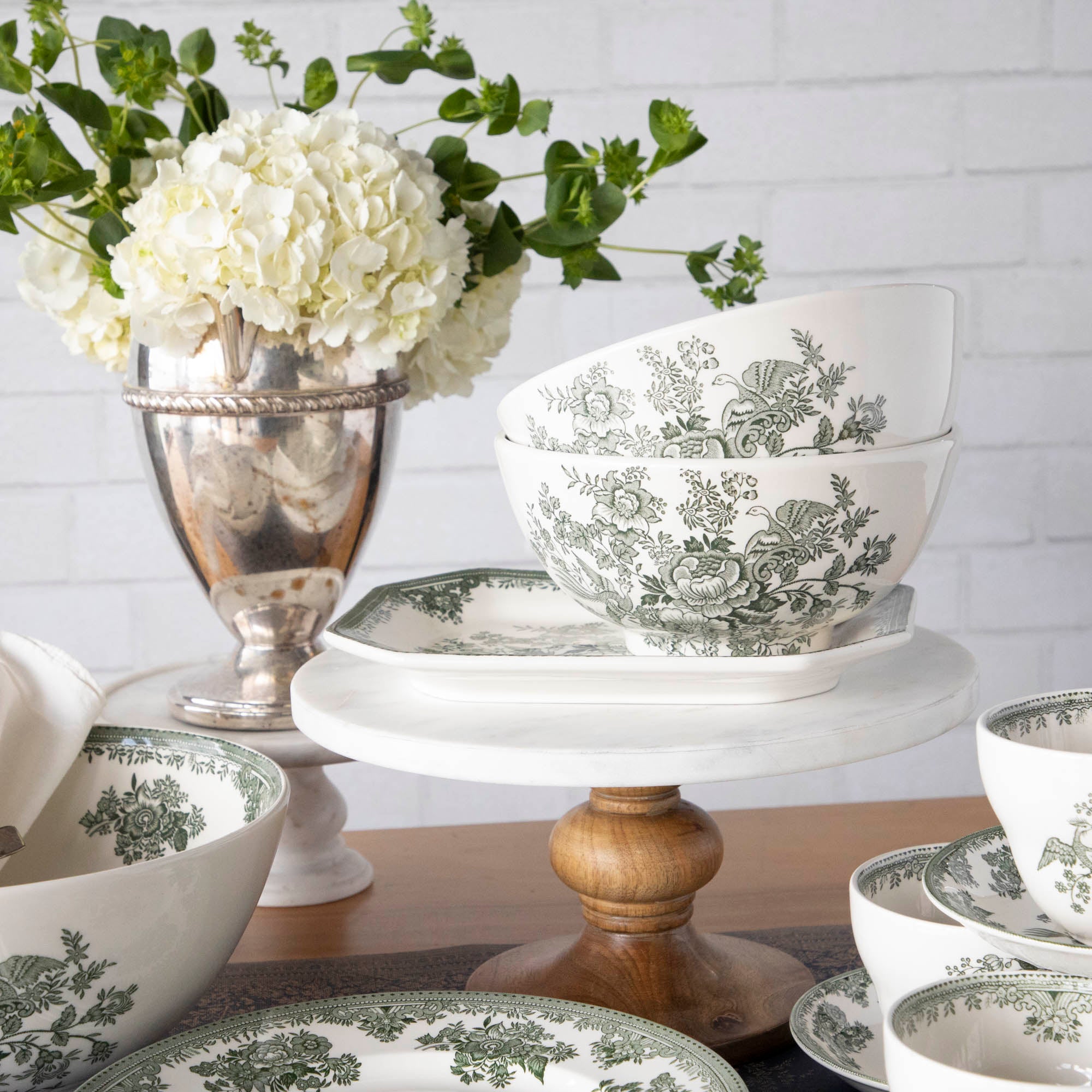 An elegant table setting featuring Burleigh&