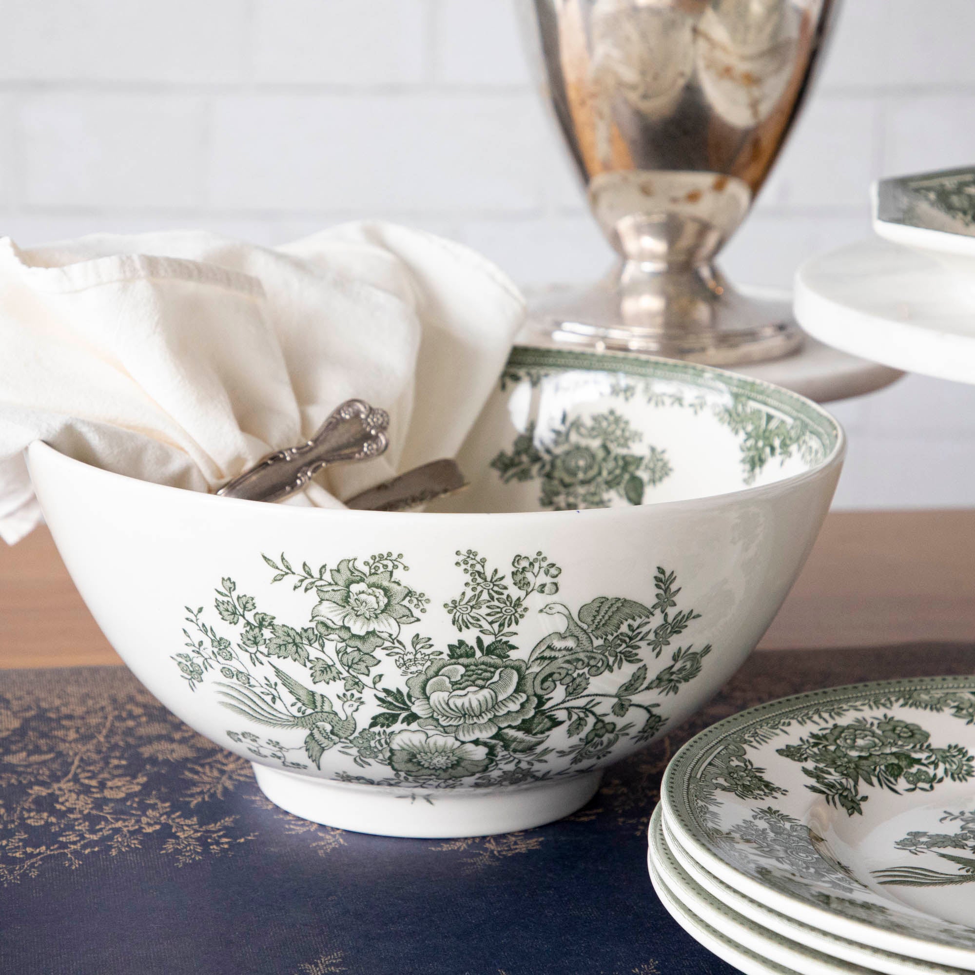 An elegant table setting featuring Burleigh&