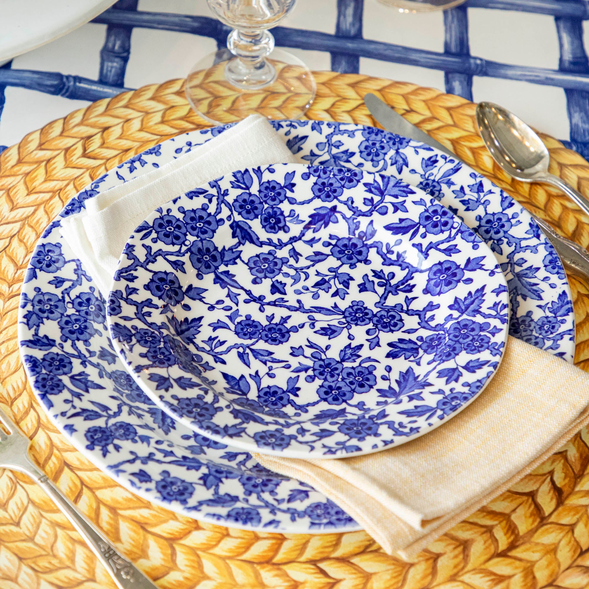 Burleigh Blue Arden Dinnerware