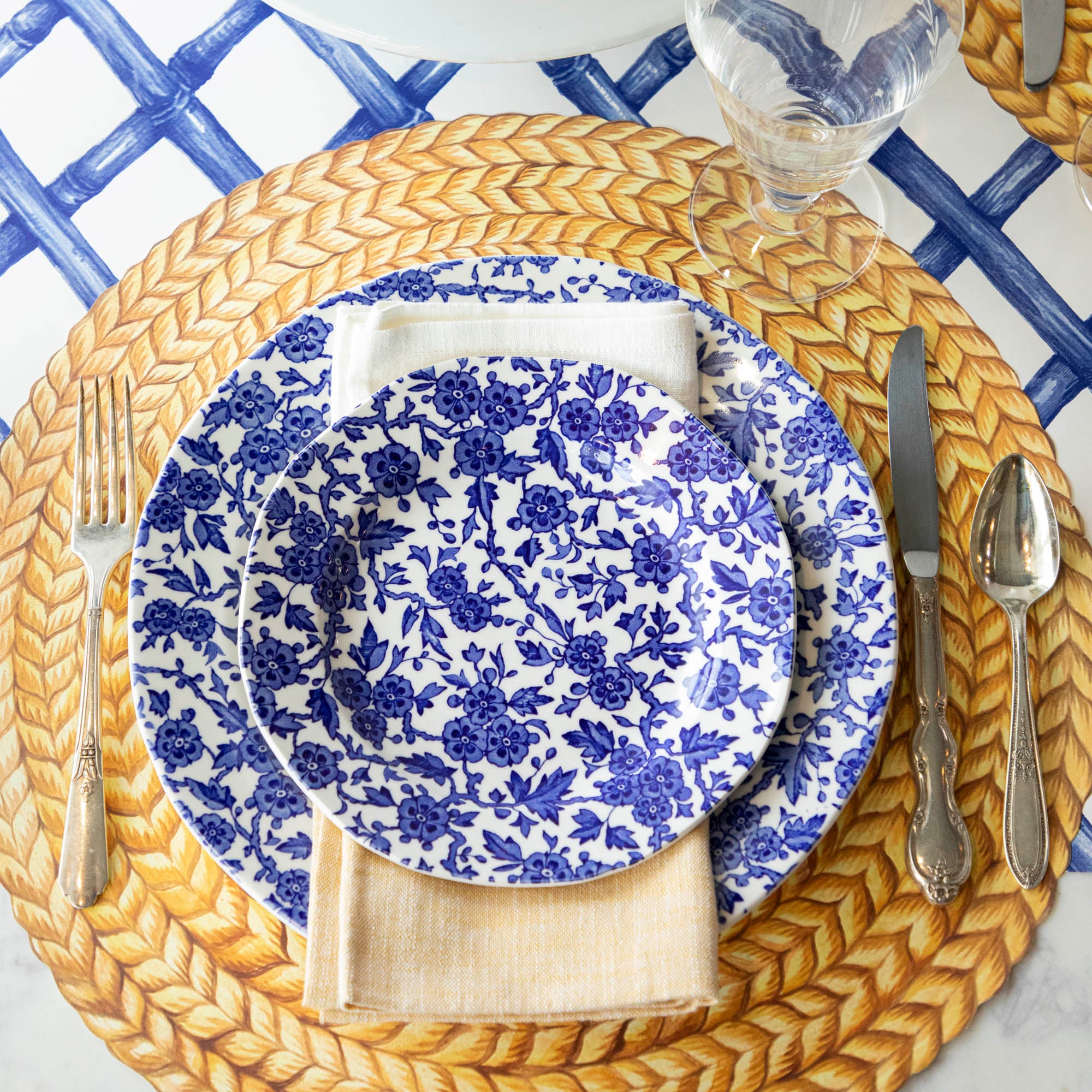 Burleigh Blue Arden Dinnerware