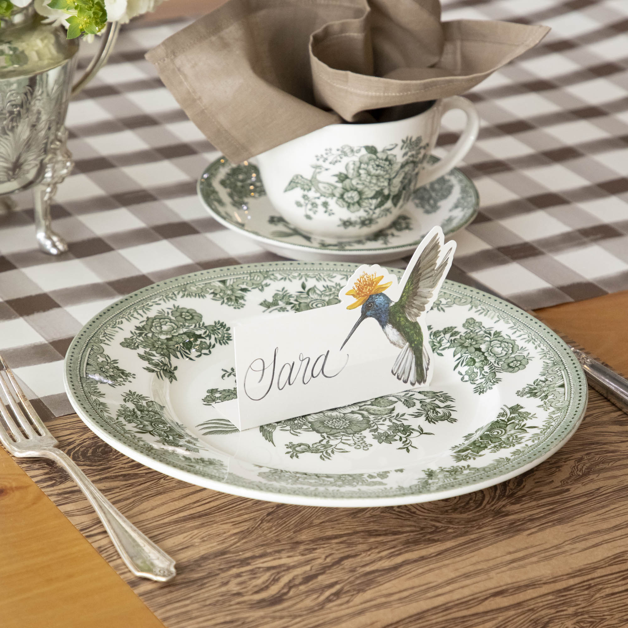 An elegant table setting featuring Burleigh&