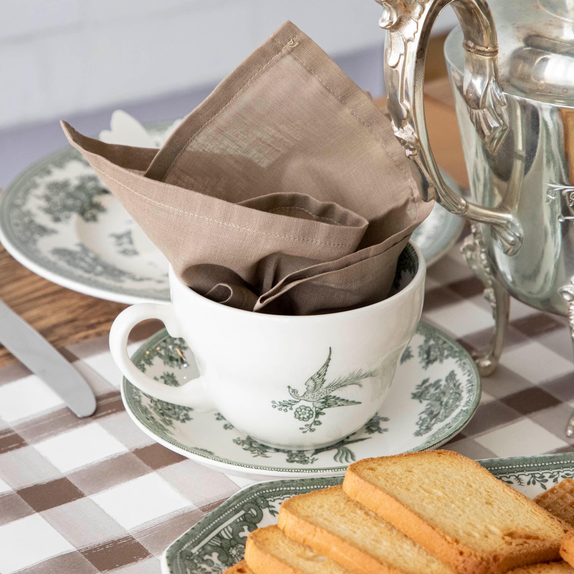 An elegant table setting featuring Burleigh&