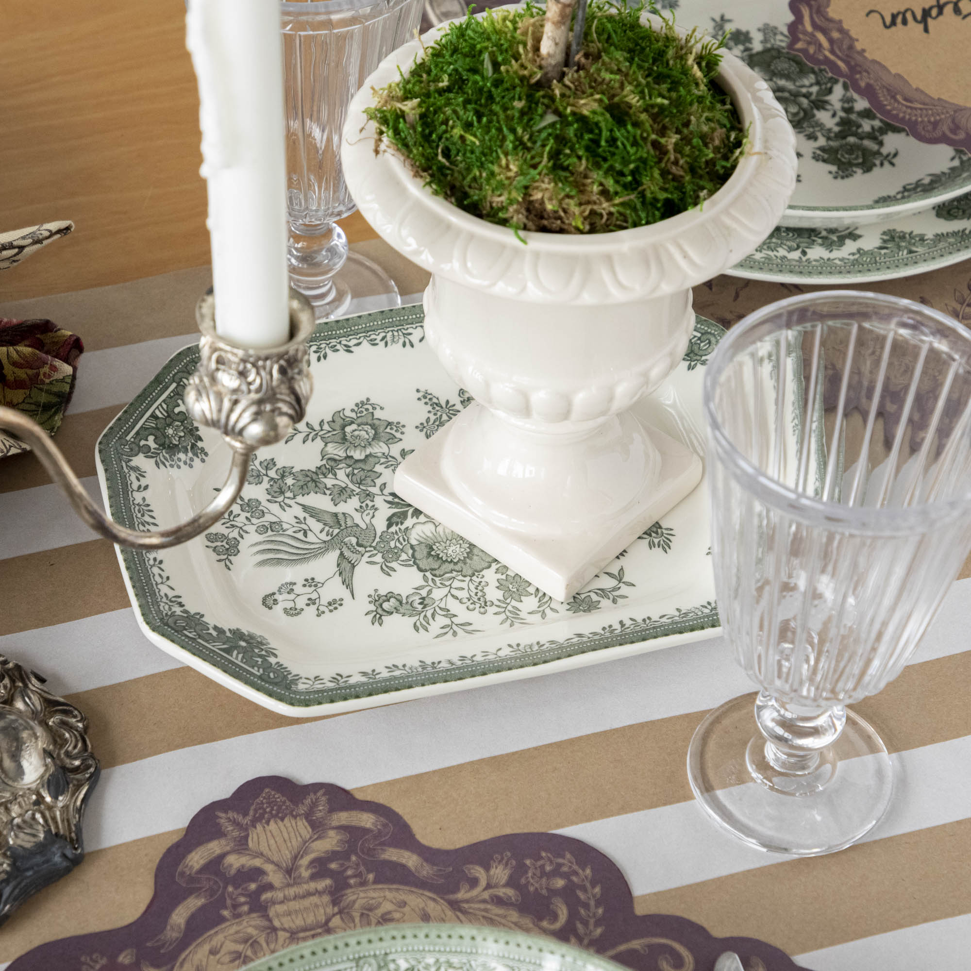 An elegant table setting featuring Burleigh&