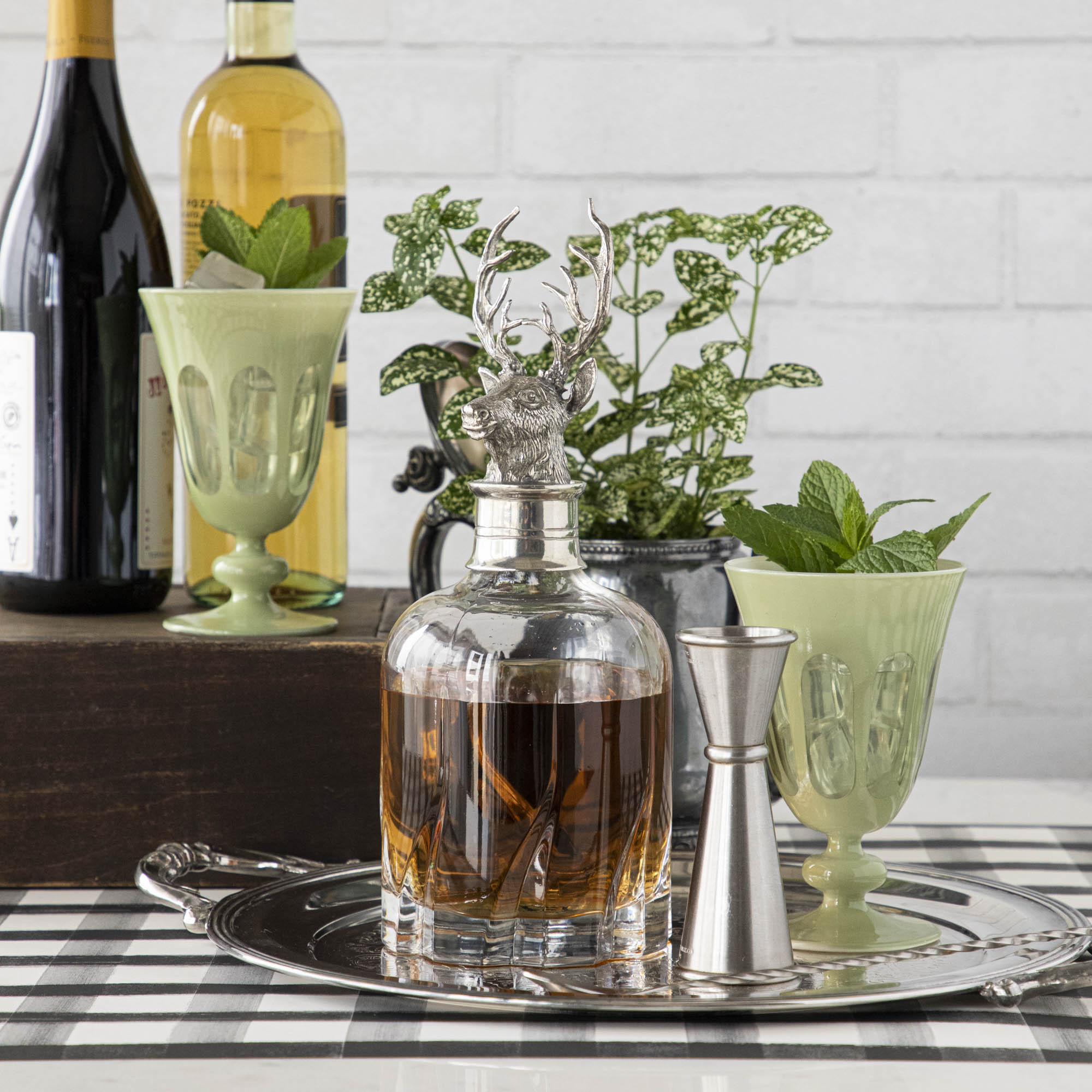 Whisky/Spirit Decanter, Stag