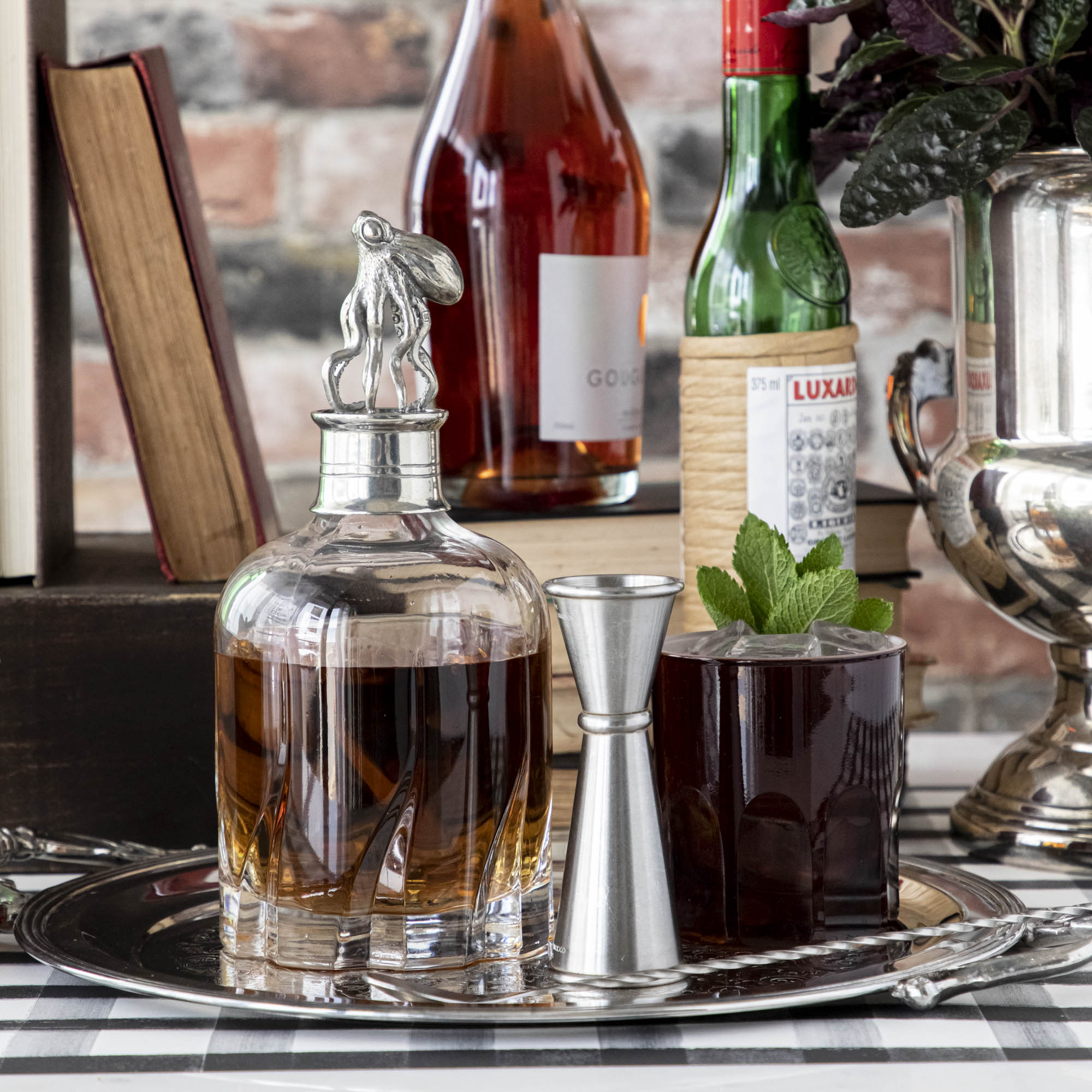 Whisky/Spirit Decanter, Octopus