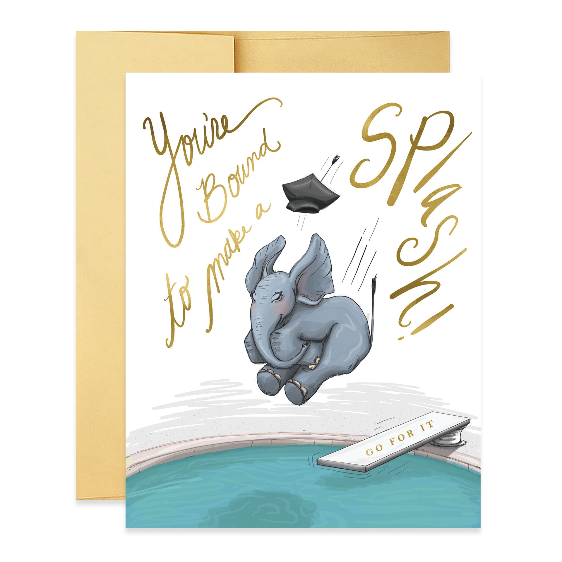 Make A Splash Graduation Card Hester Cook