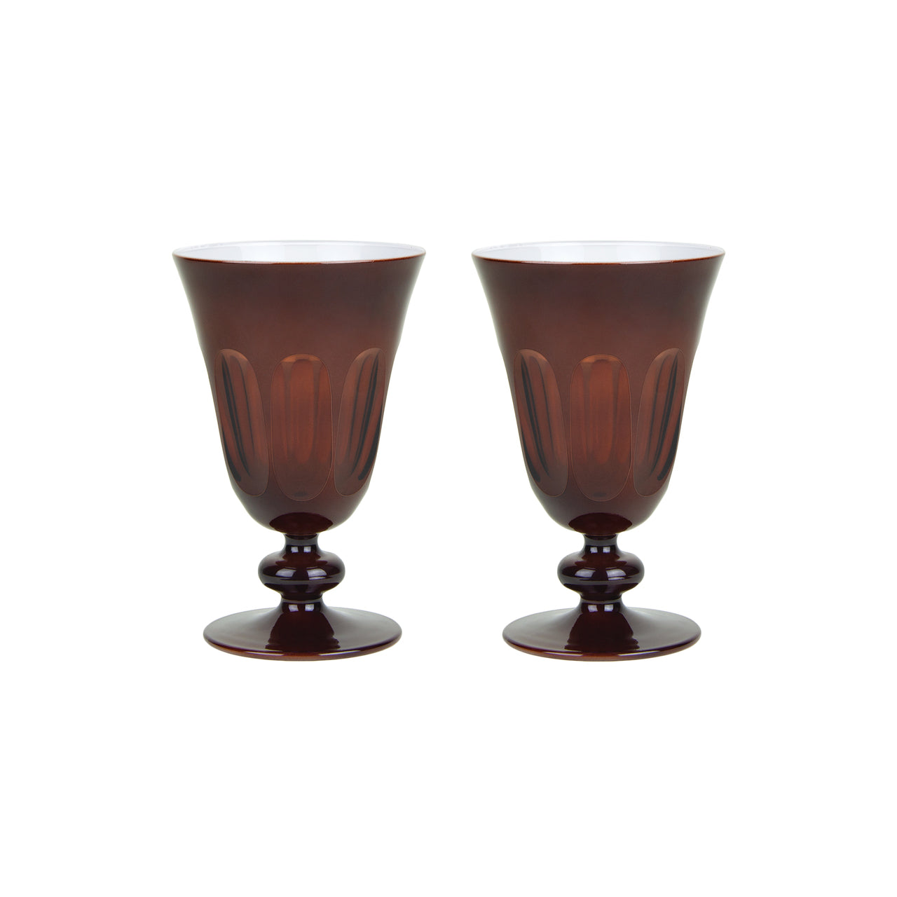 Rialto Oxblood Glasses