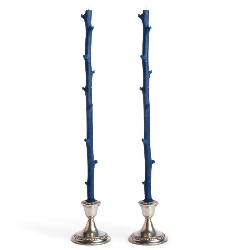 Hickory Stick Candles, Set of 2