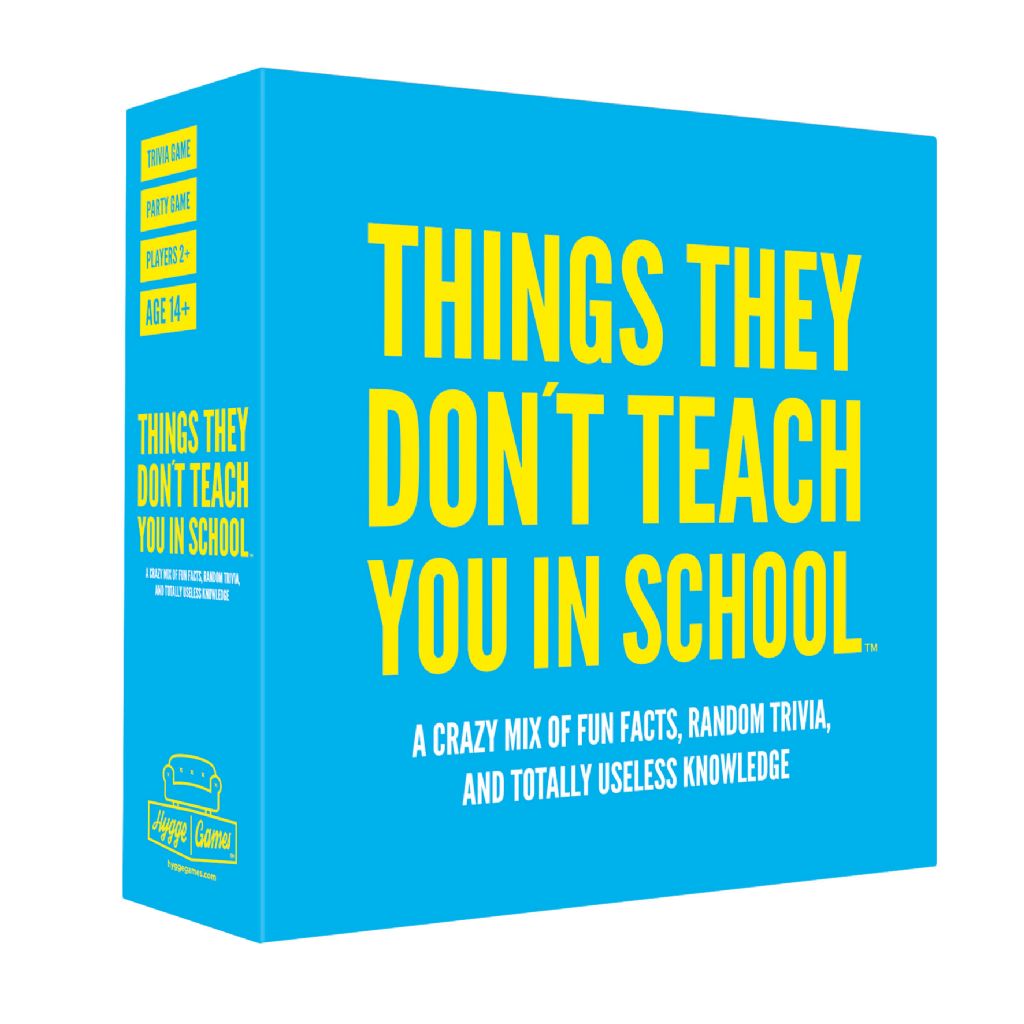 Blue board game box titled &quot;Things They Don&