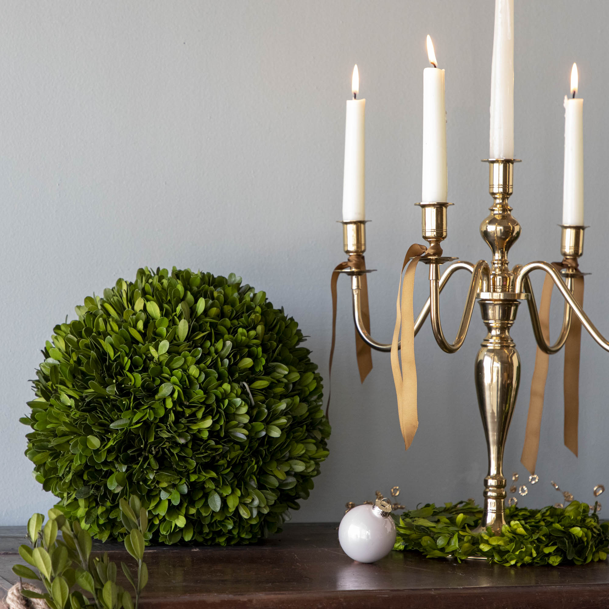 Preserved Boxwood Balls