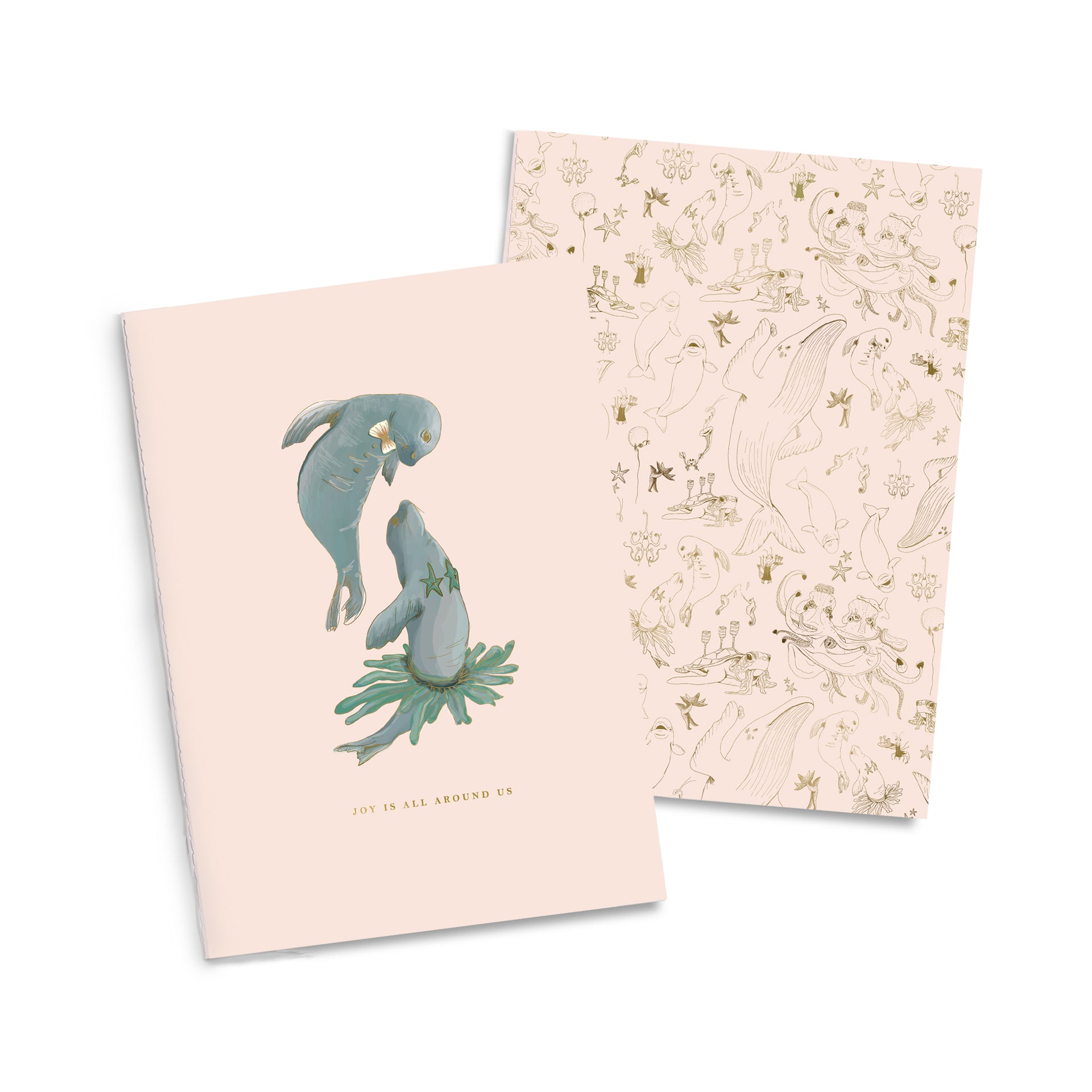 Joyful Seals Notebook Duo