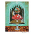 A fine quality The Storyteller Art Print of a mushroom under a glass dome by Hester & Cook.
