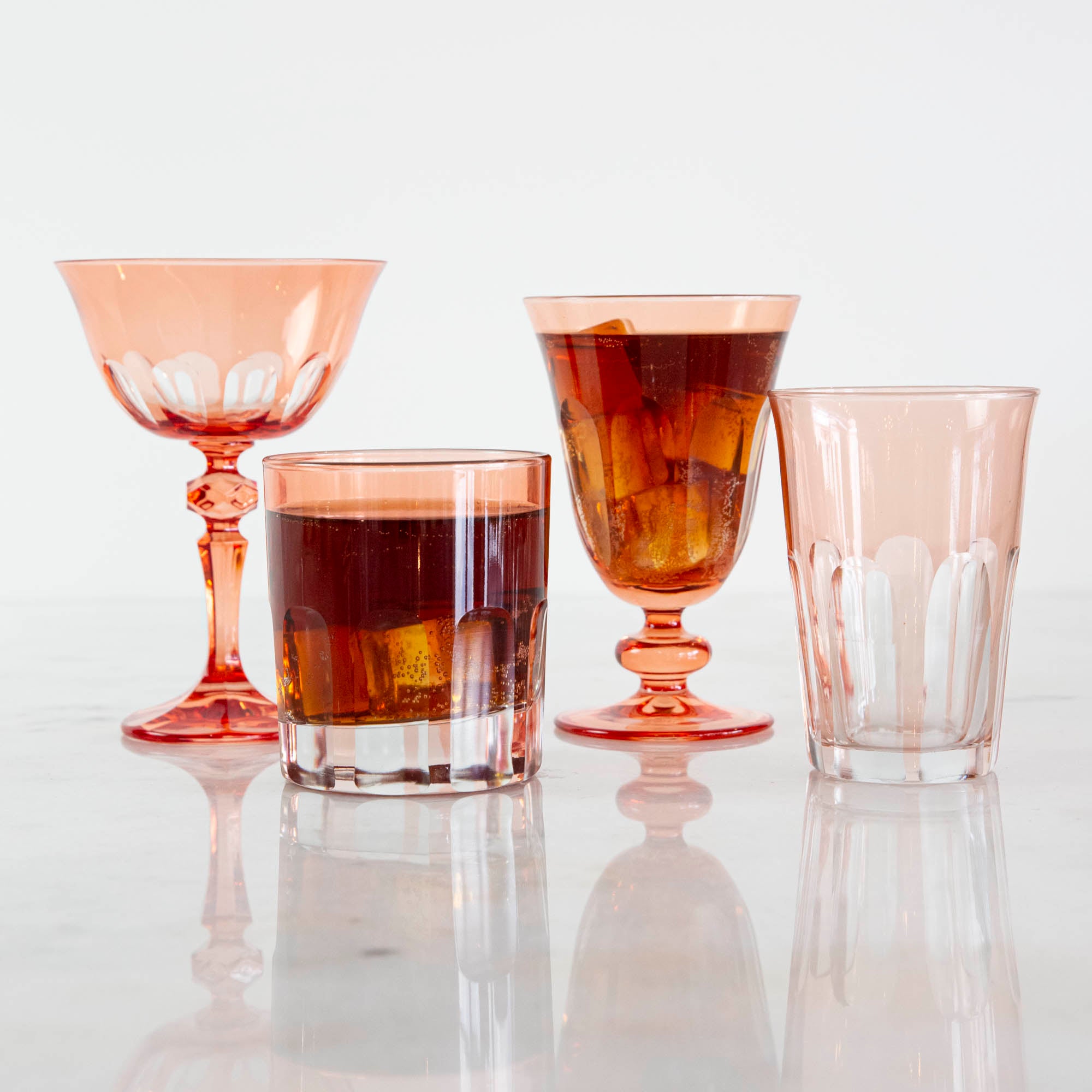 Pressed Glassware, Set of 2 in 2023  After dinner drinks, Glassware, Glassware  set