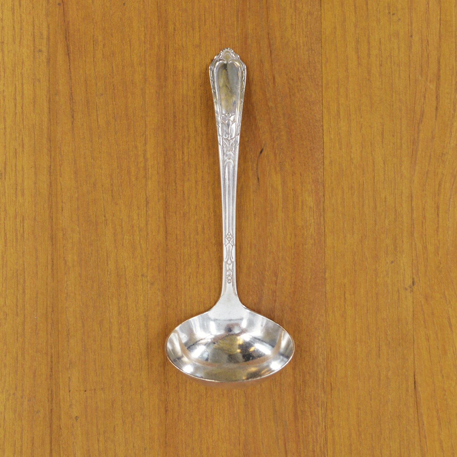Vintage Silver-Plate Small Gravy Ladle