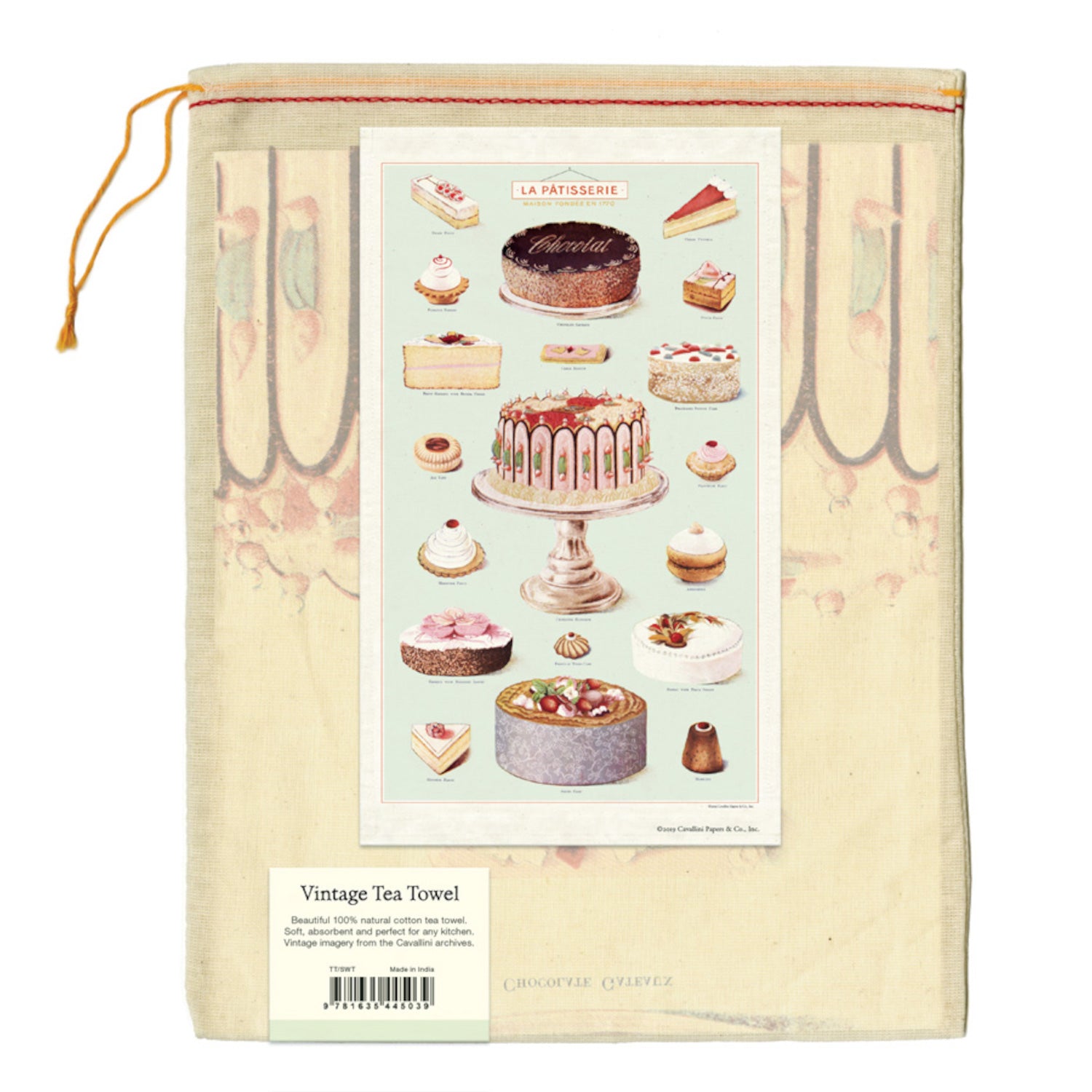La Patisserie Tea Towel