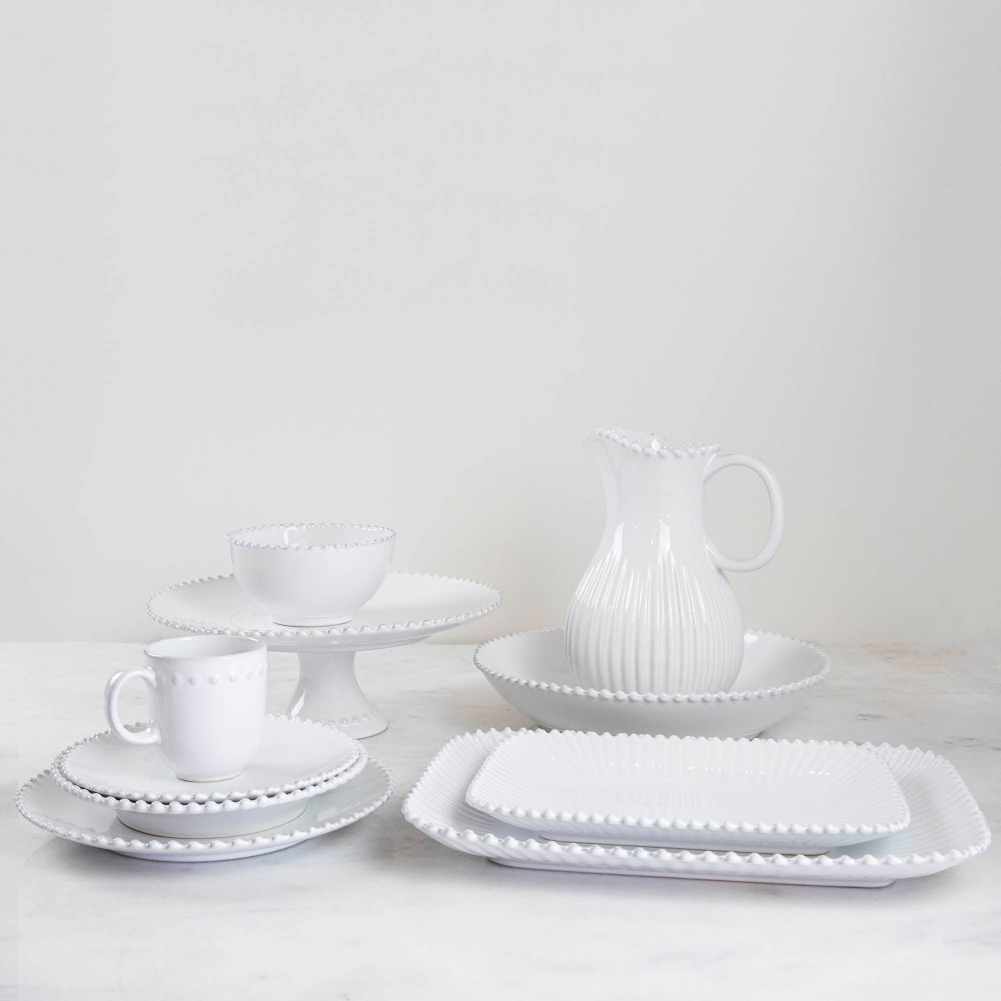 Pearl White Dinnerware