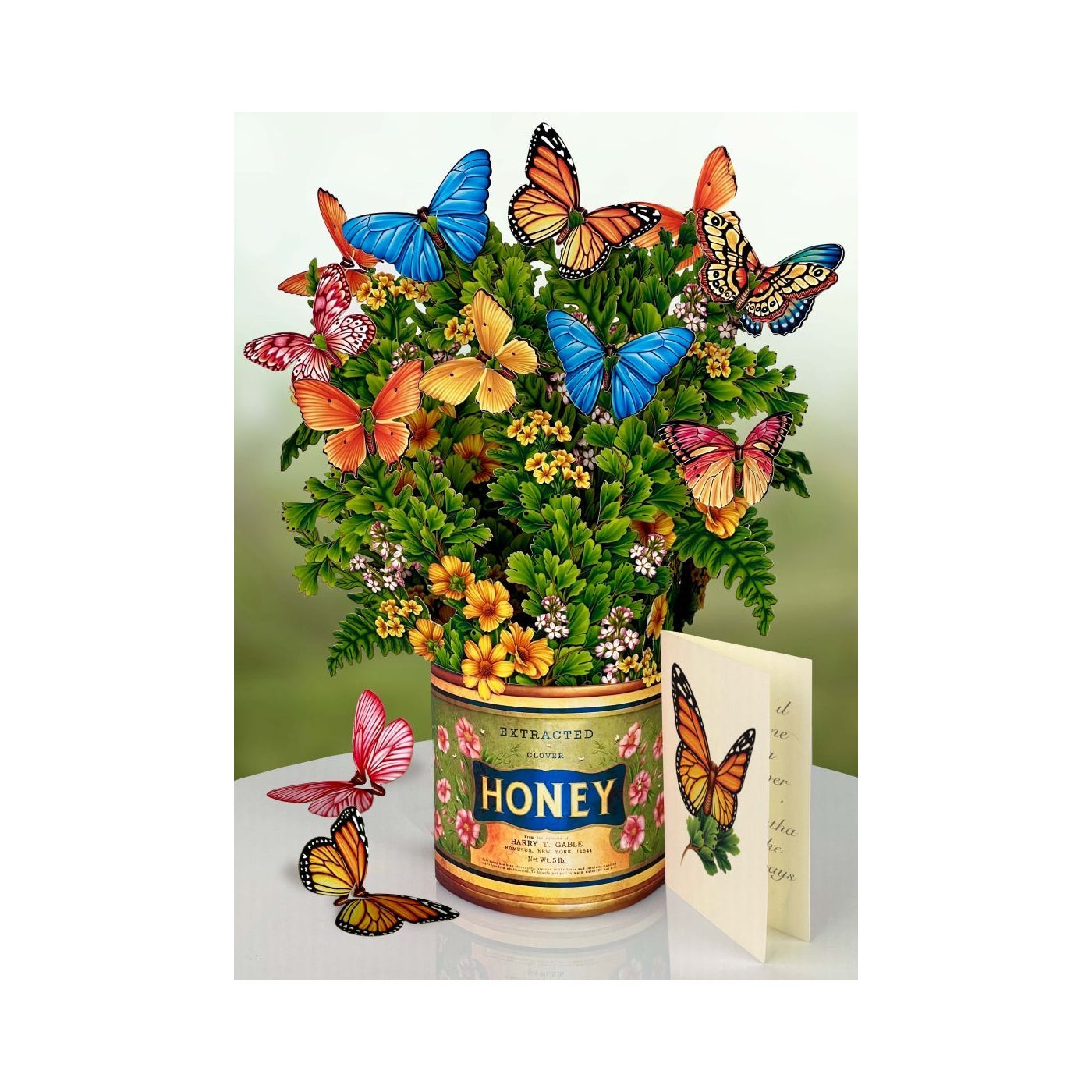 Garden Favorites Card Flower Bouquets