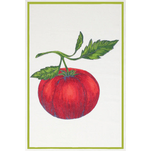 Tomato Flour Sack Kitchen Towel, Set of 2