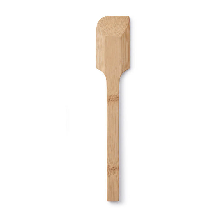 Rubber Bowl Scraper with Bamboo Handle