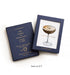 E.Frances card set with a framed illustration of a cocktail on a white background.