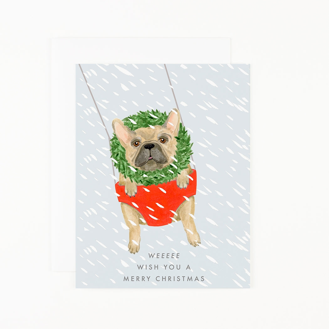 Weeeee Wish You a Merry Christmas Card
