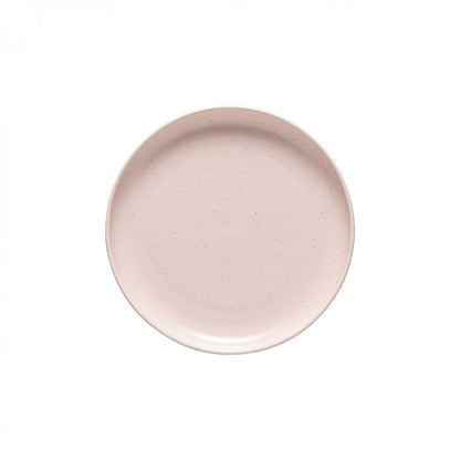 A fine Pacifica Marshmallow Dinnerware plate from the Casafina Living collection, featuring a matte finish, placed on a white background.