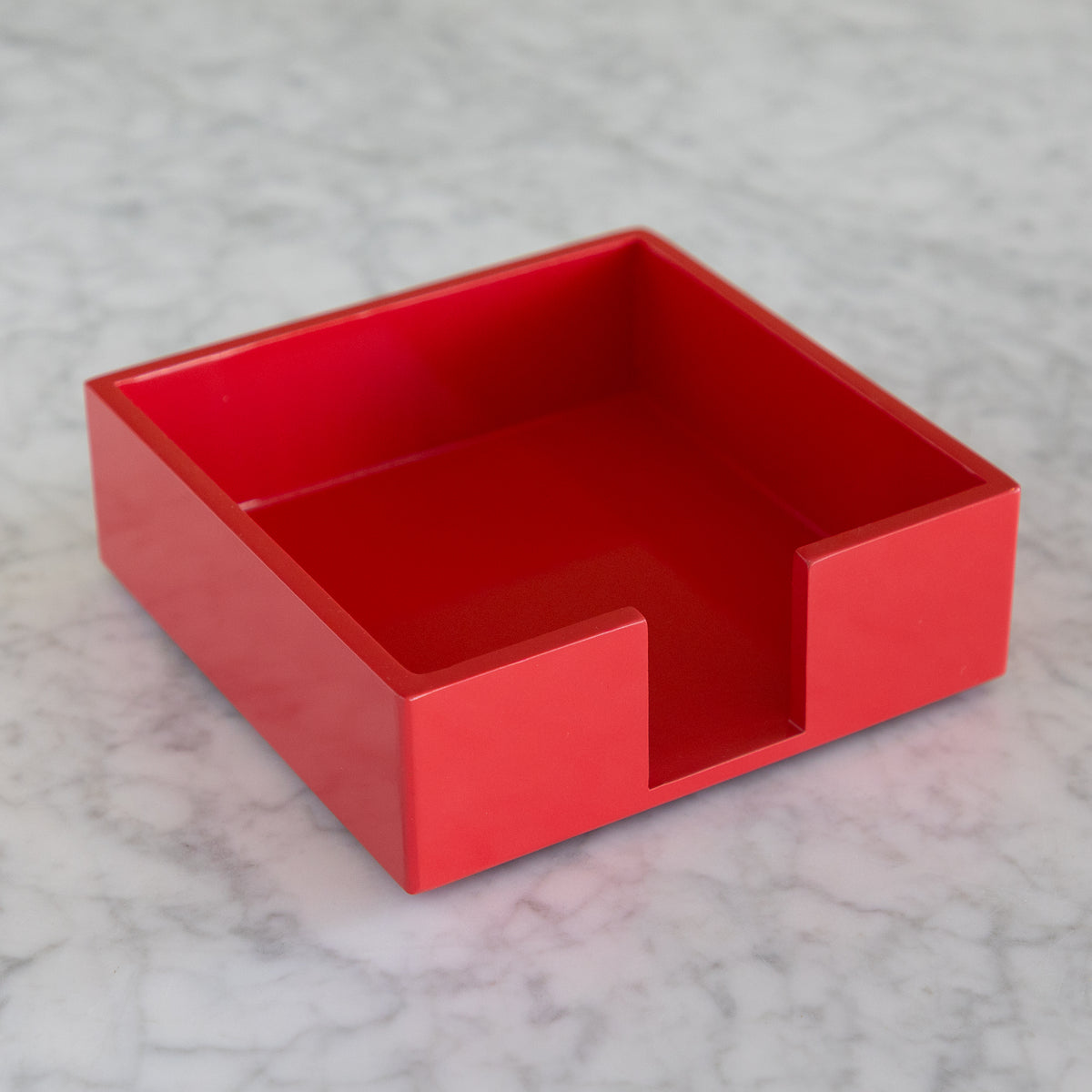 Red Beverage Napkin Holder