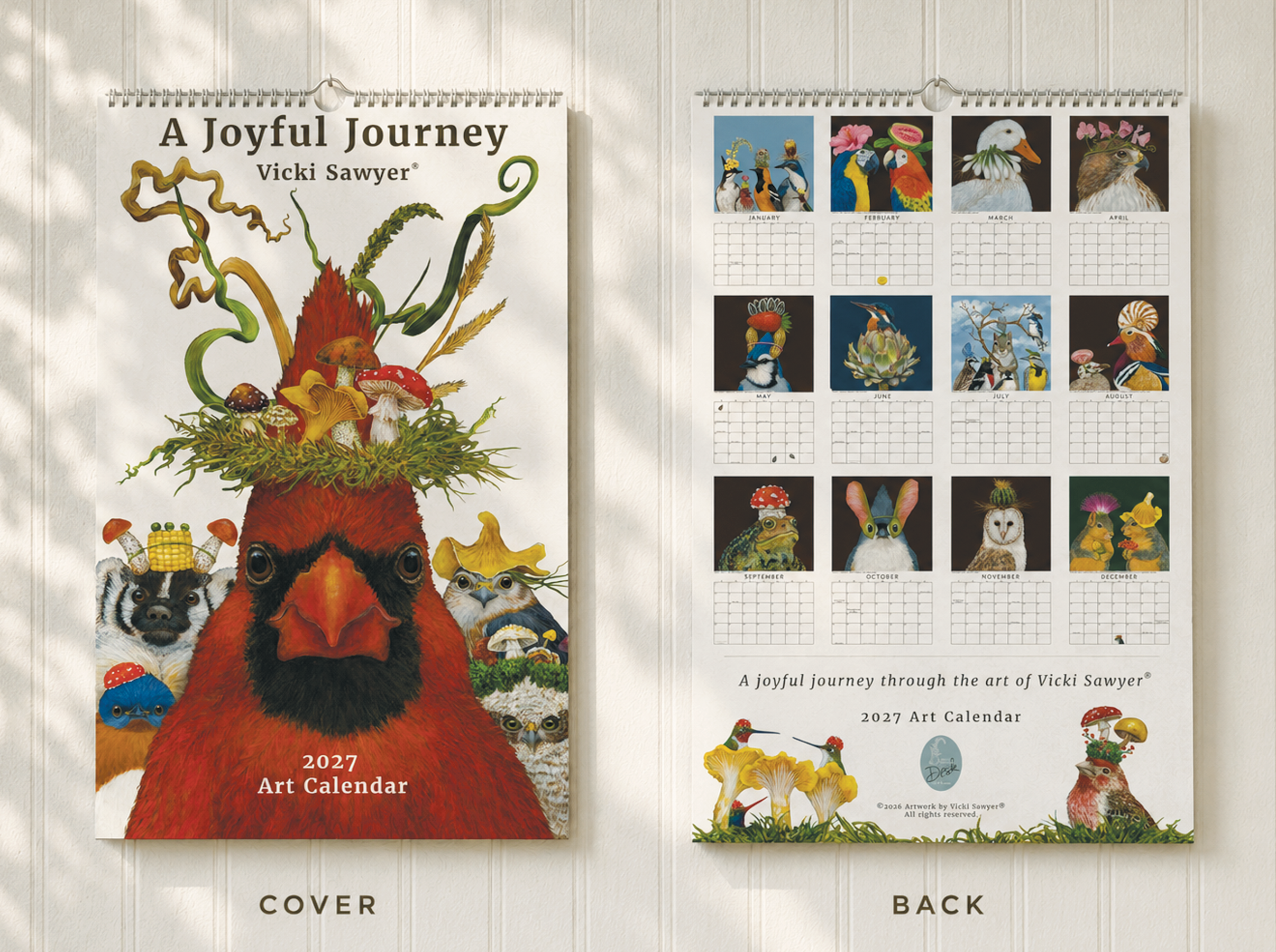 Front and back of Vicki Sawyer&