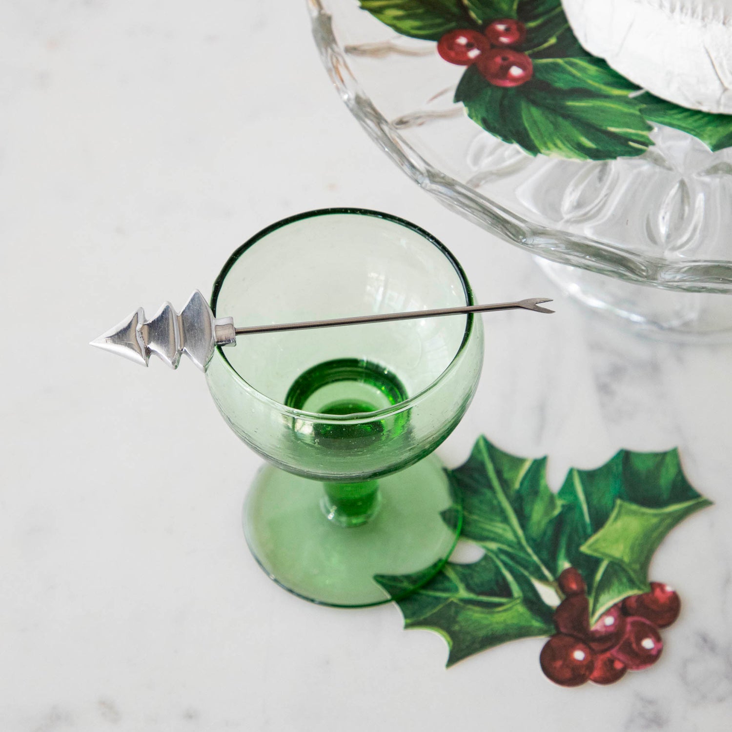 Holiday Cocktail Picks, Set of 4