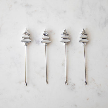 Holiday Cocktail Picks, Set of 4