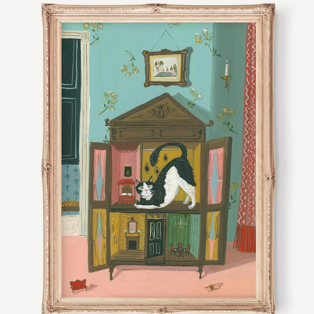 The New Tenant Small Art Print