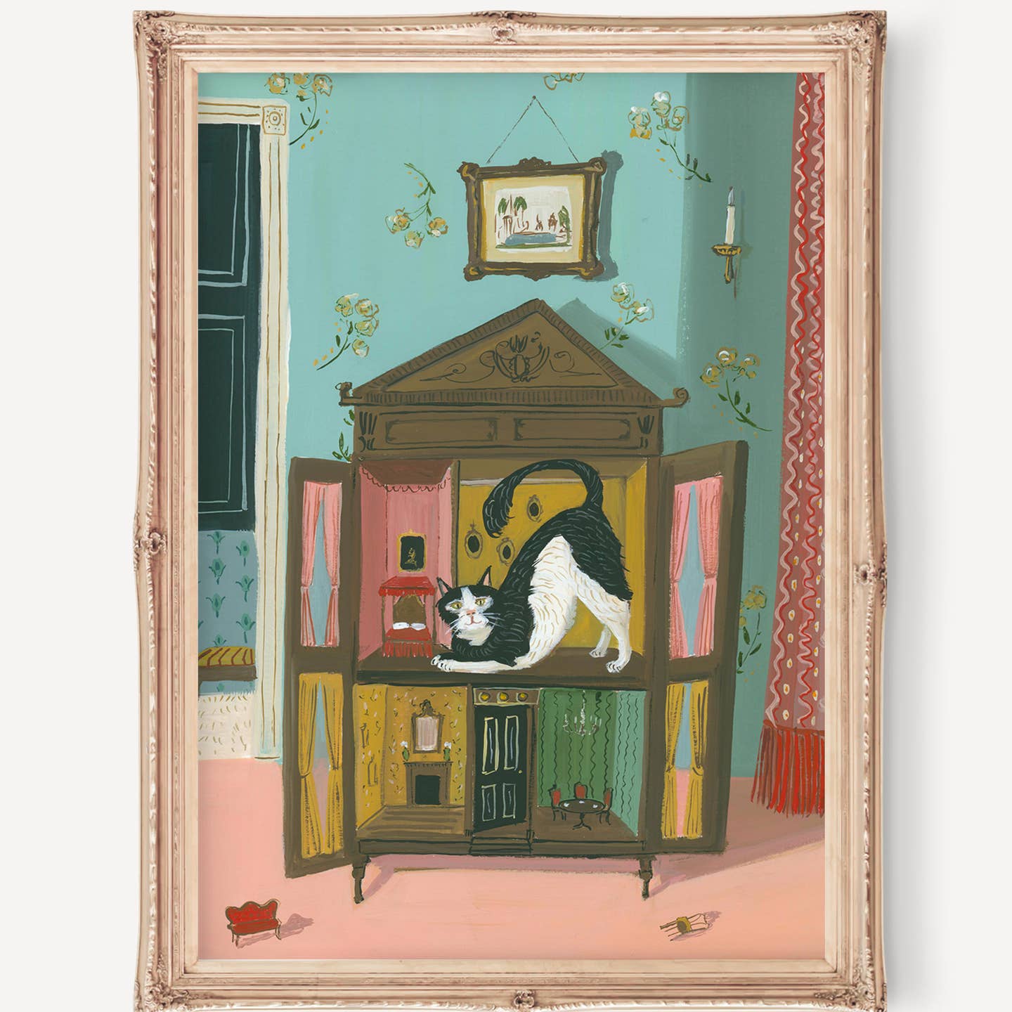 The New Tenant Small Art Print