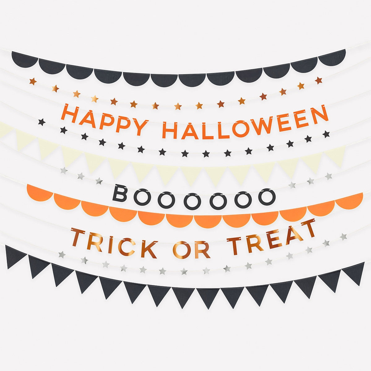 Halloween-themed banner with &