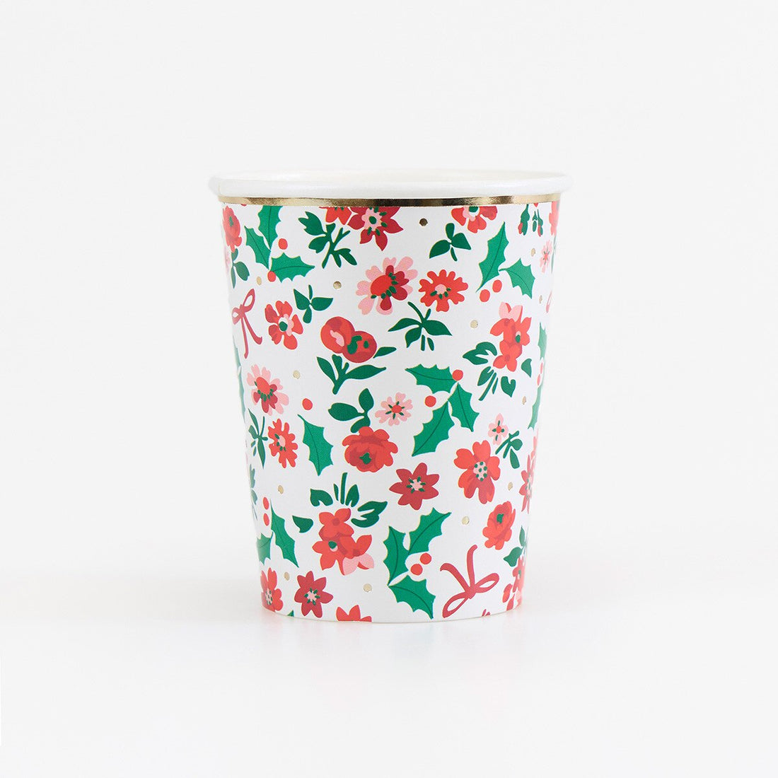 Holly Ditsy Cups