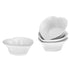A set of Godinger porcelain Heart Ramekins on a white background for baking creations.