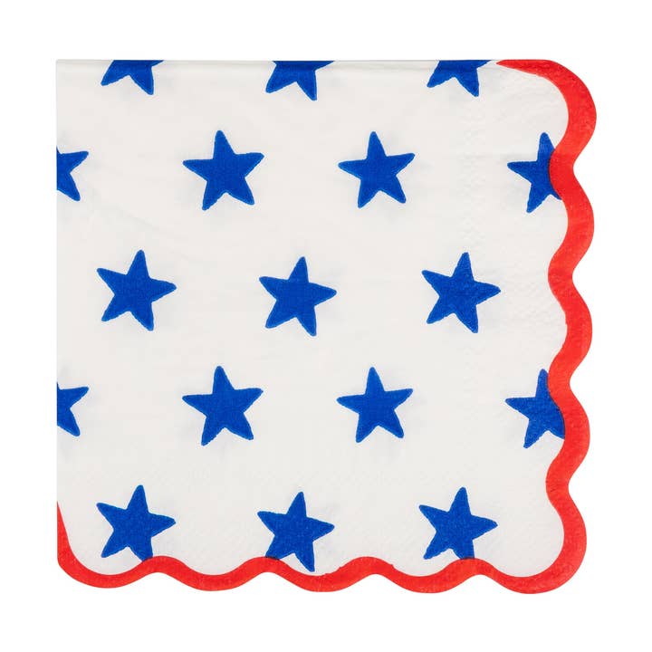 Stars &amp; Stripes Cocktail Napkin