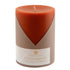 Terracotta Pillar Candle with packaging