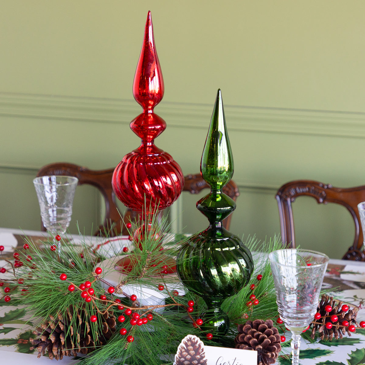 Glass Finial