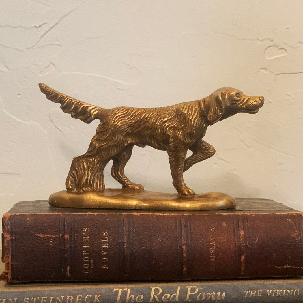 Pointer Dog Paperweight