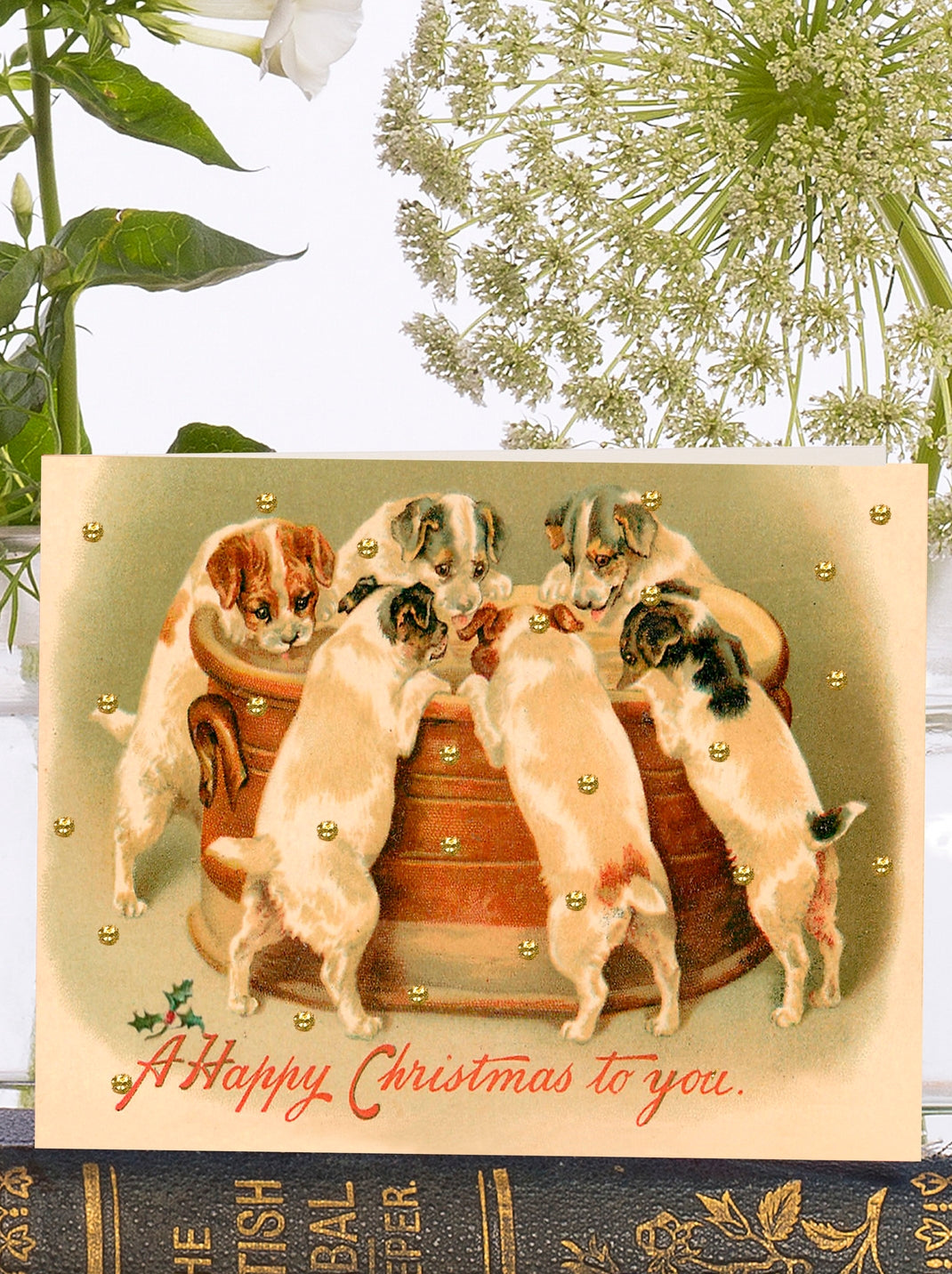 A Big Bowl Christmas Greeting Card