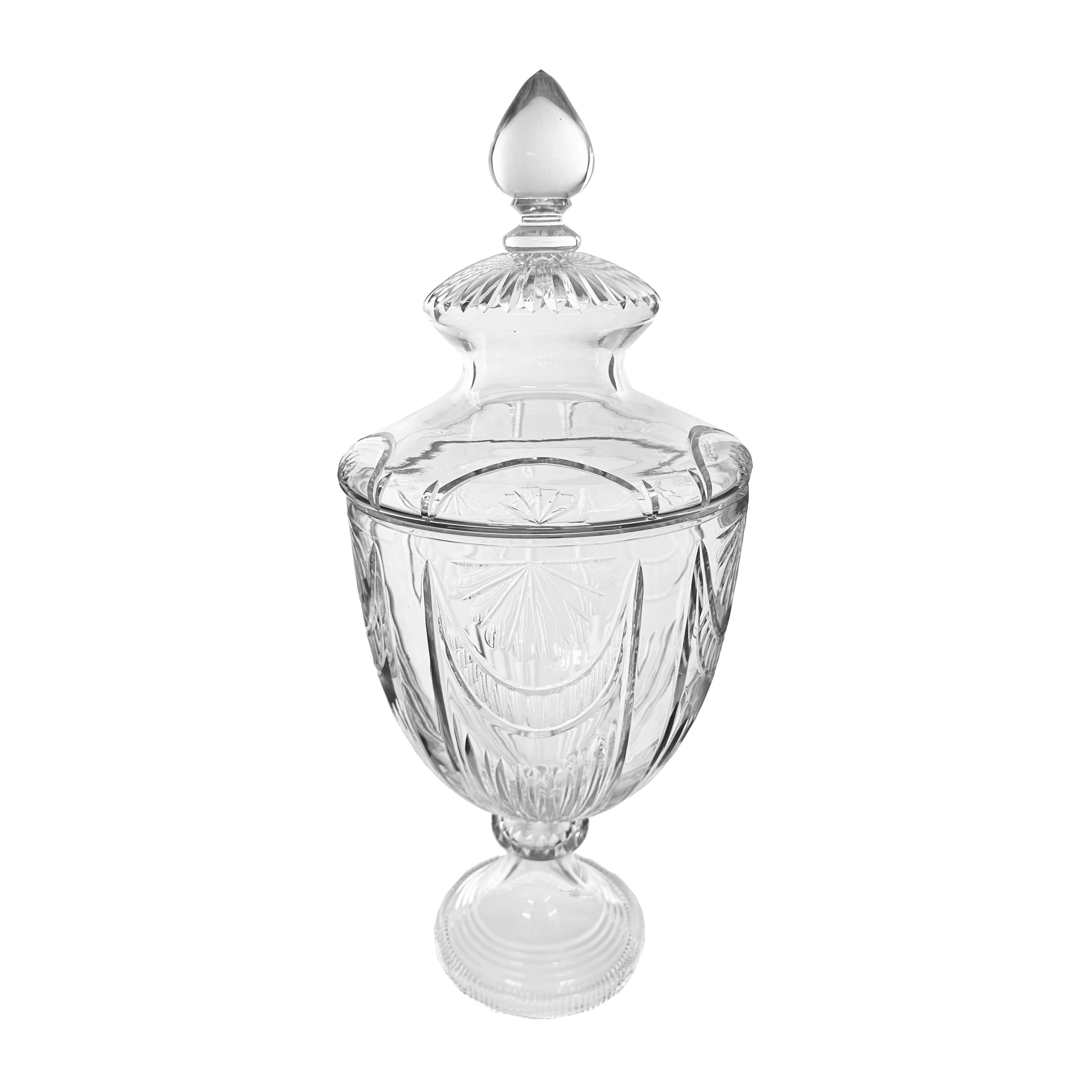 Glass Bonbonniere Vase