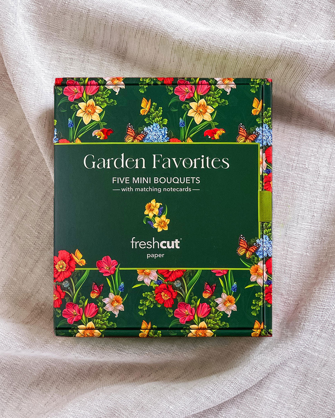 Garden Favorited Boxed Set packaging with floral print allover.