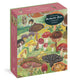 Jigsaw puzzle box with mushroom illustration by Nathalie Lété.