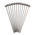 Gunmetal Cocktail Picks Set of 12 on a white background.